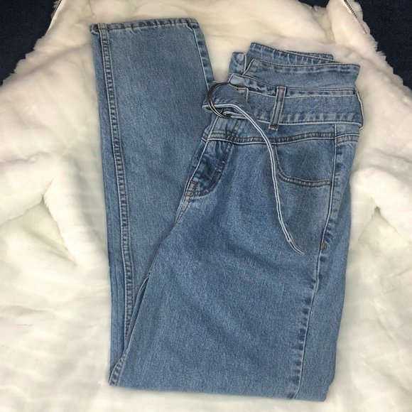 Vintage GUESS Belted Jeans - Picture 7 of 8